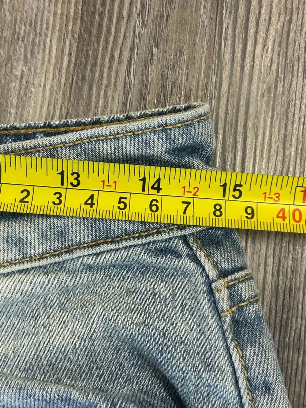 Cello Women's Junior Distressed High Waist Blue Jeans Style WV76990S-LTD Size 9 - Picture 3 of 8